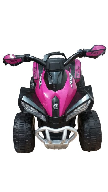 AREA OCCASIONI 2420 Easycomfort Mini Quad per Bambini 18-36 Mesi a Spinta Manuale con Musiche Integrate, in PP e Metallo, 67.5x38x44 cm, Rosa