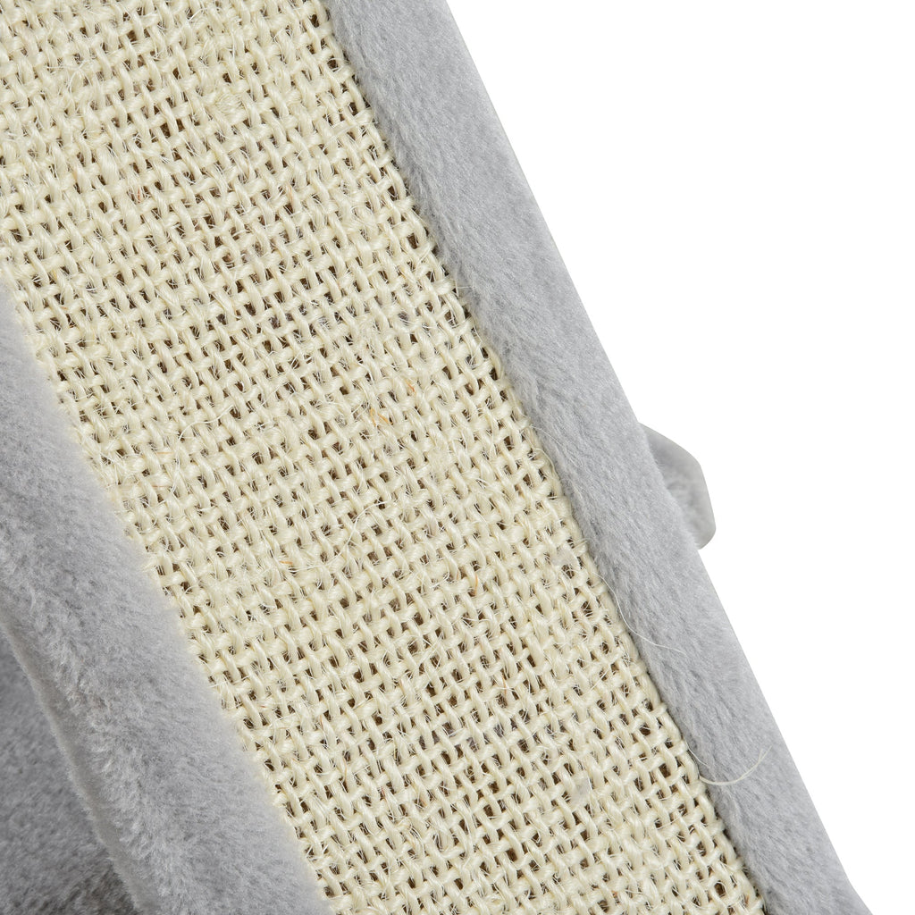EASYCOMFORT Krabpaal voor katten 59x39x83 cm, grijs