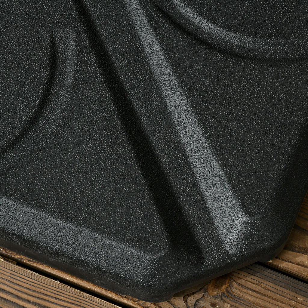 EasyComfort Base 4-delig parasolvoet HDPE, 103x103x8.3 cm (18kg per sect.)