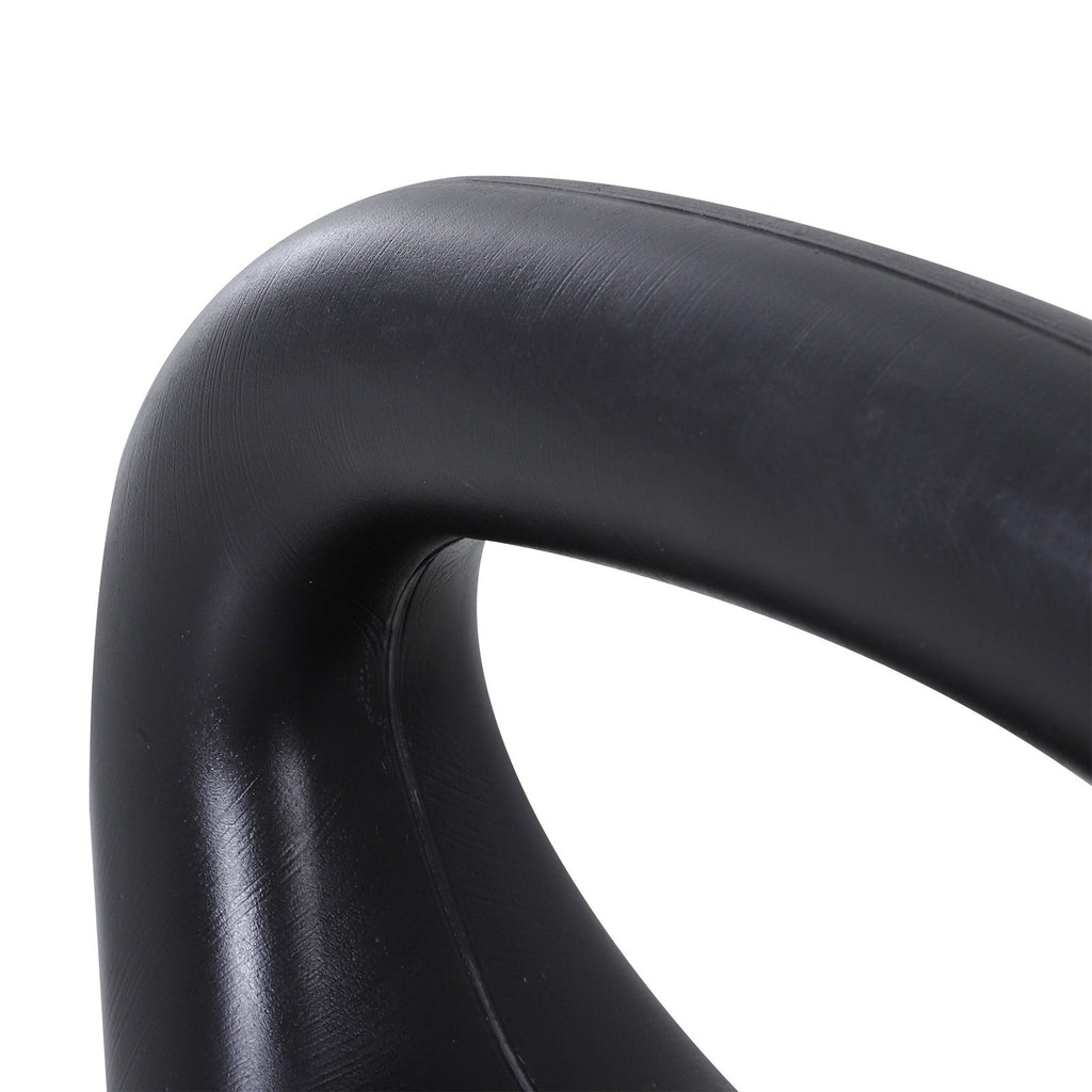 Easycomfort Kettlebell da 10 kg per Sport e Fitness in PVC with Sabbia e Maniglia Liscia Anti-Sfregamento