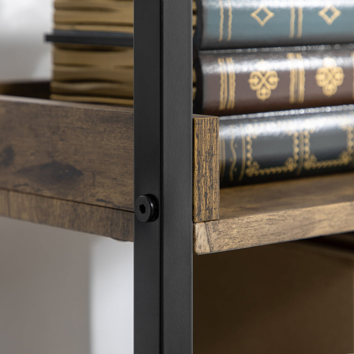 EasyComfort Boekenkast 5 planken 48x30x155 cm