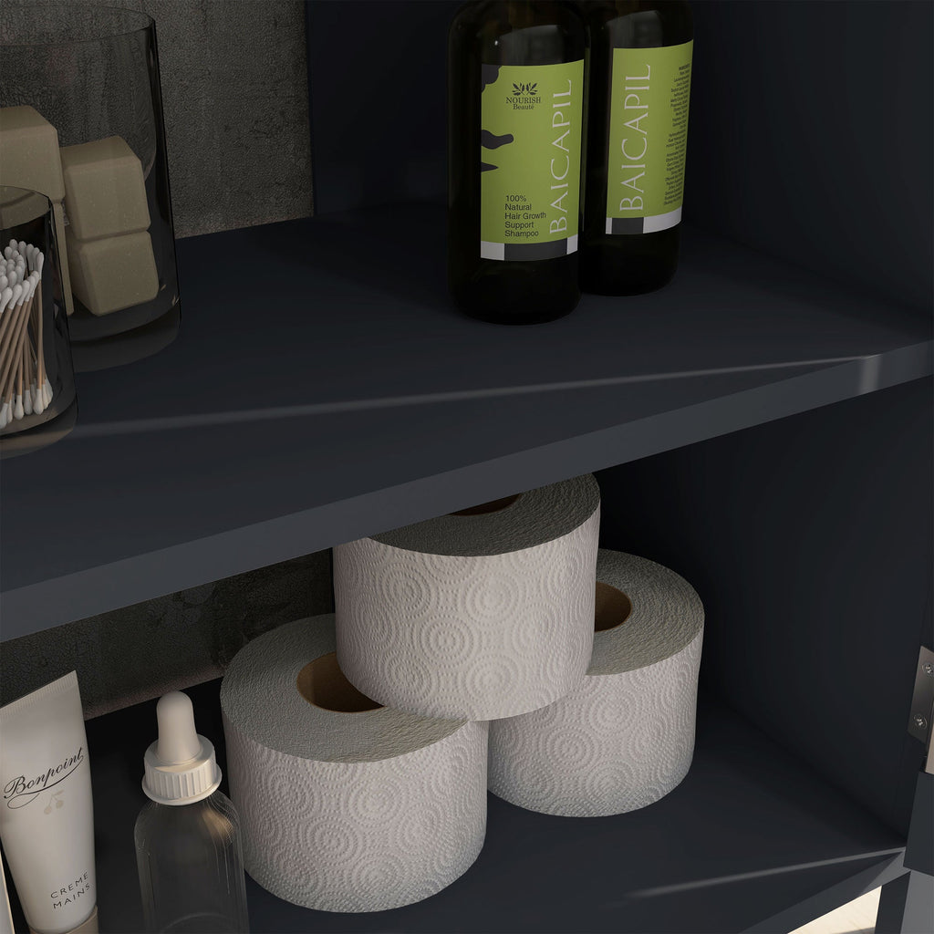 EasyComfort onderkast voor wastafel 60x30x60 cm - grijs