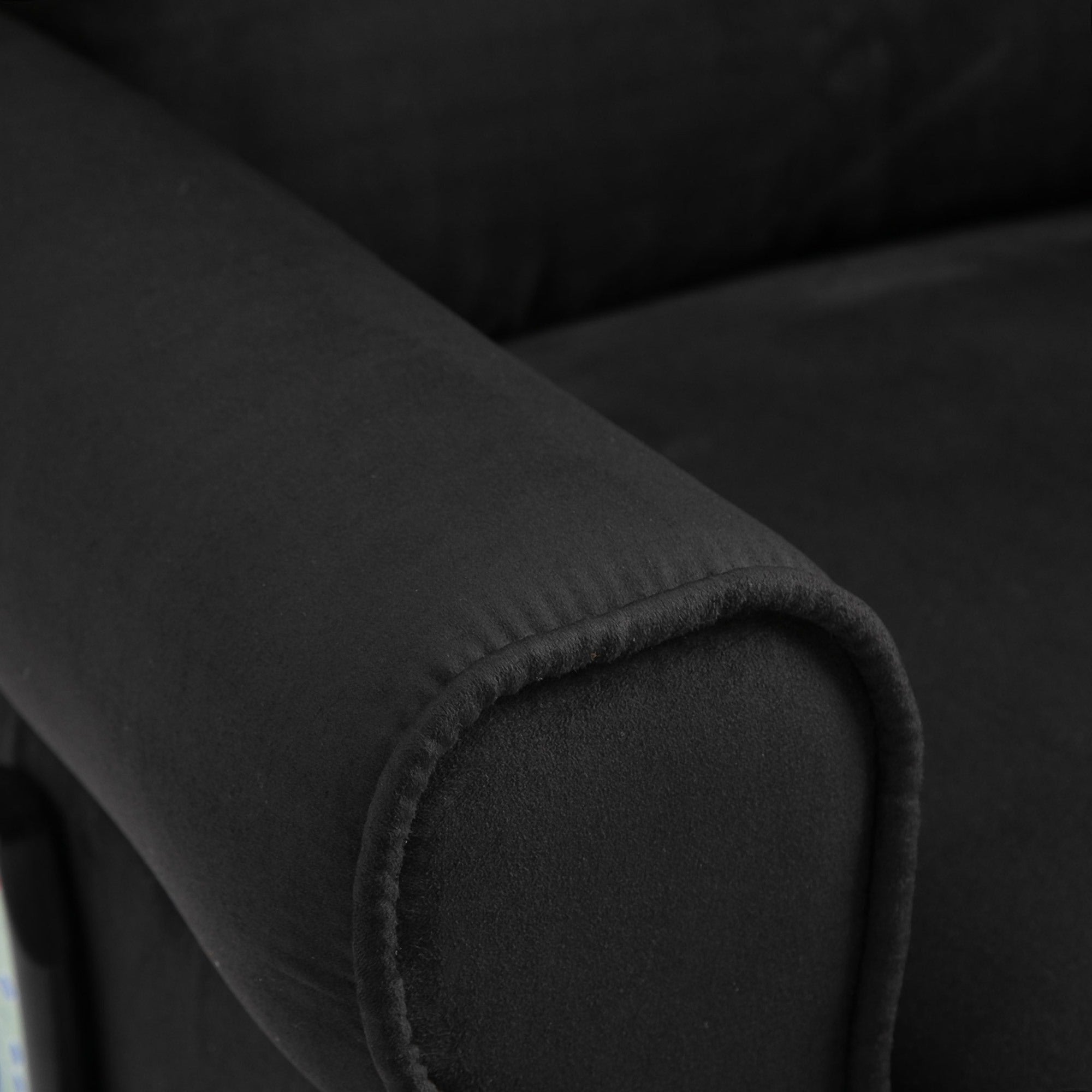 EasyComfort Relax-massagefauteuil met afstandsbediening 78x83x101 cm zwart