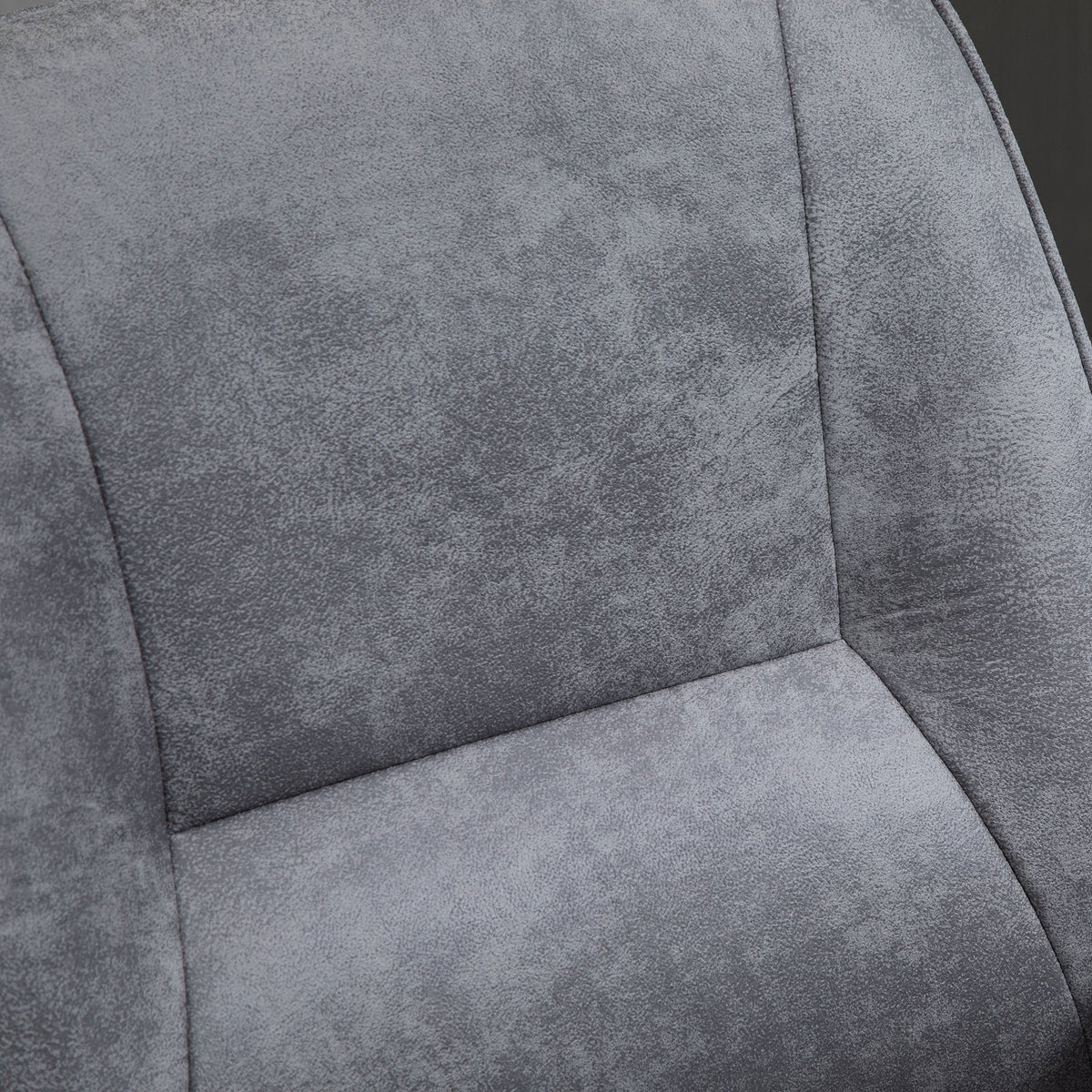 EasyComfort ergonomische bureaustoel microvezel grijs 67x69x92-102 cm