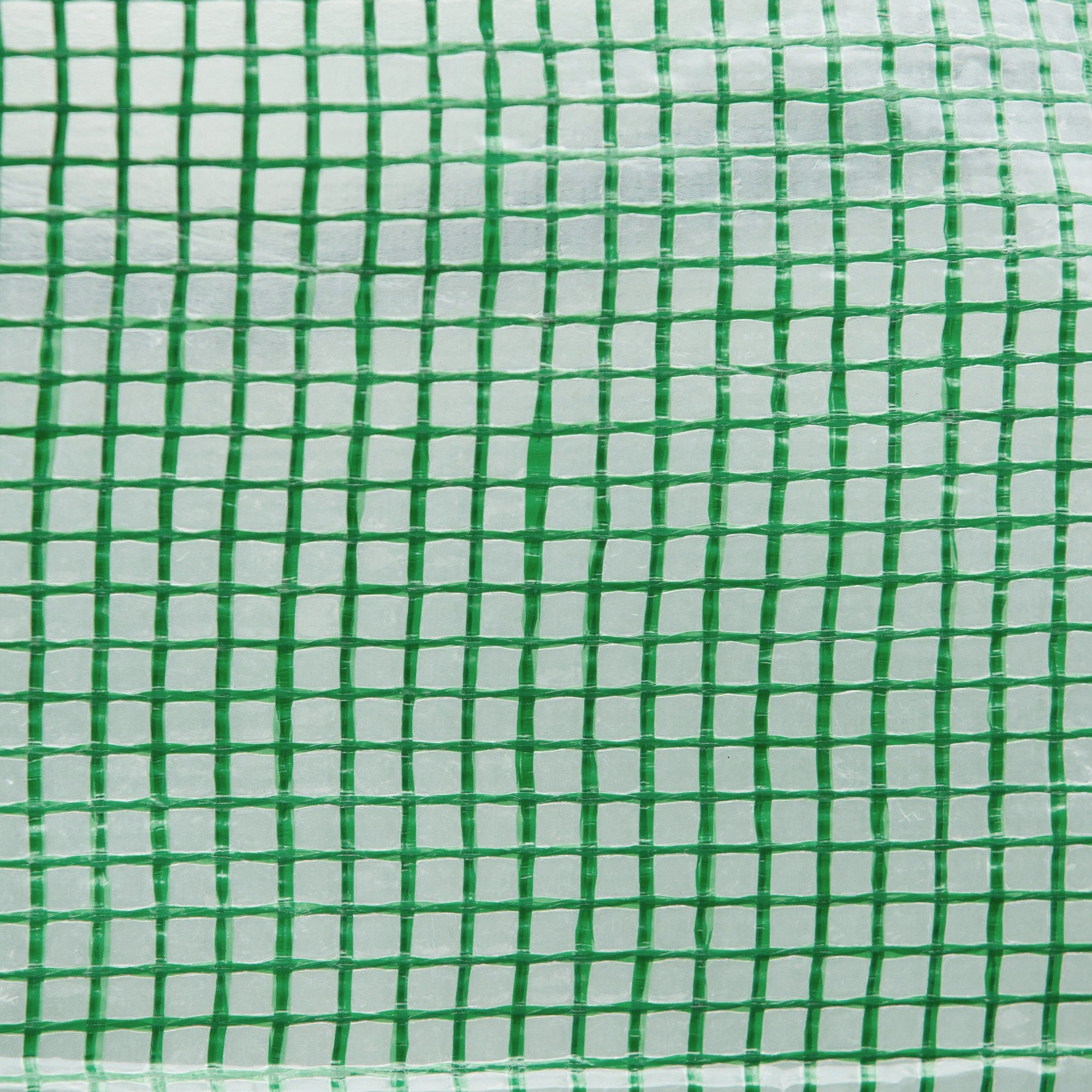 Easycomfort Serra a Tunnel with Porta Avvolgibile e Finestre, Copertura PE e Struttura in Acciaio, 1.5x3x2m, Verde