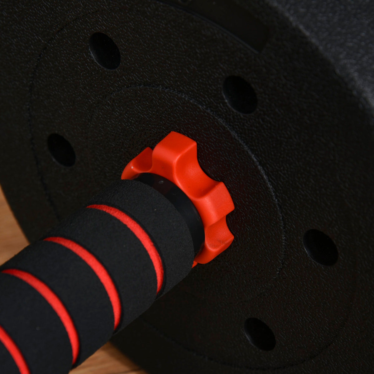 EasyComfort halterset 2-in-1 25 kg ombouwbaar tot halterstang