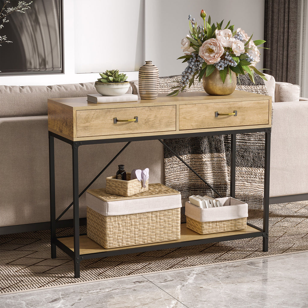 EasyComfort Tavolo Consolle Vintage consoletafel 100x35x76.5 cm