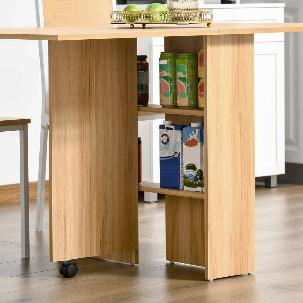 EasyComfort Tavolo opvouwbare eettafel 4-6 personen, 140×80×74 cm