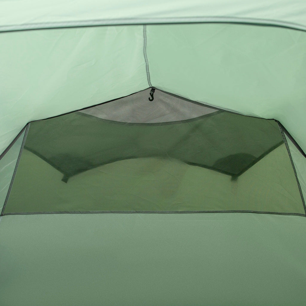 EasyComfort 4-persoons kampeertent met grote voortent - donkergroen