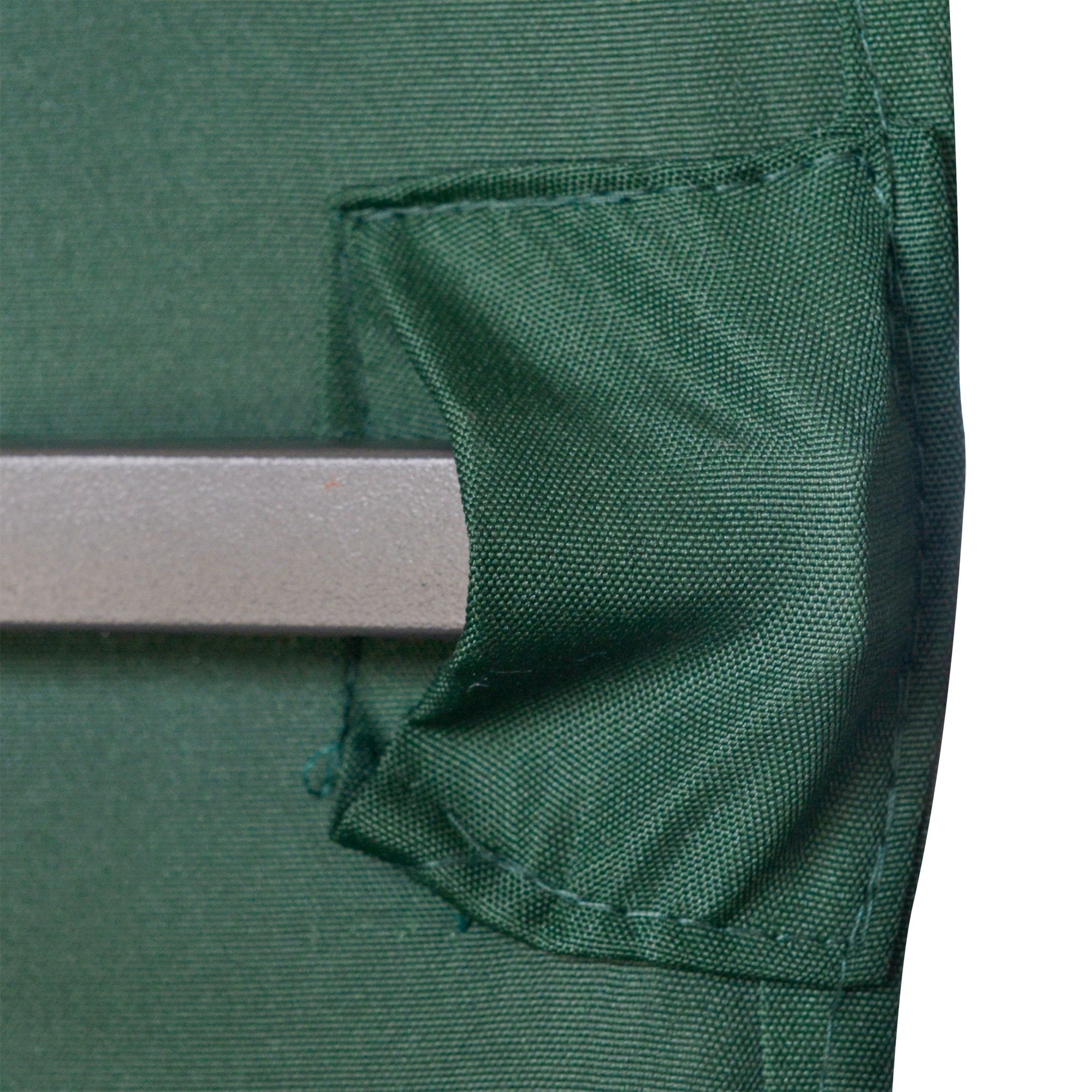 Easycomfort Tetto di Ricambio per Gazebo da Giardino 3x3m in Poliestere, Verde