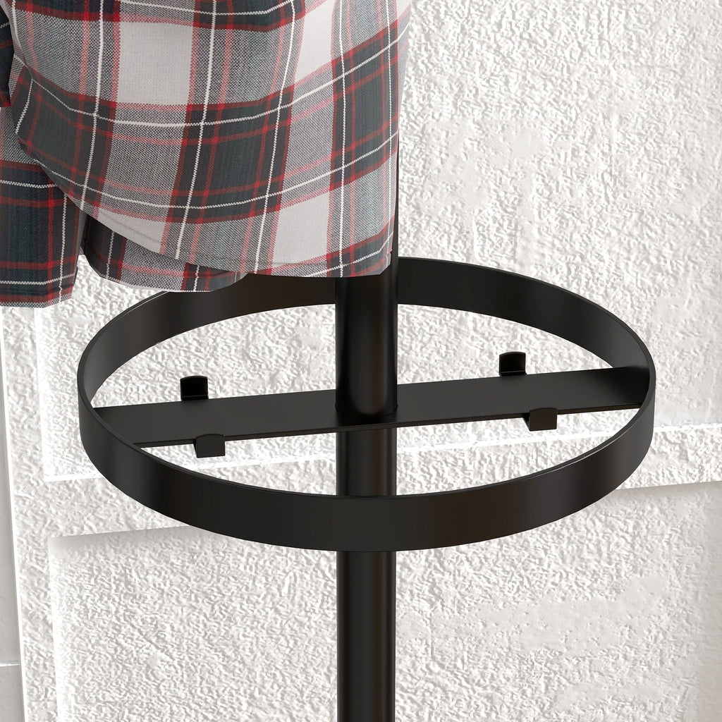 EasyComfort Staande kapstok met parapluhouder en 8 schijfhaken Ø34 x 177A cm
