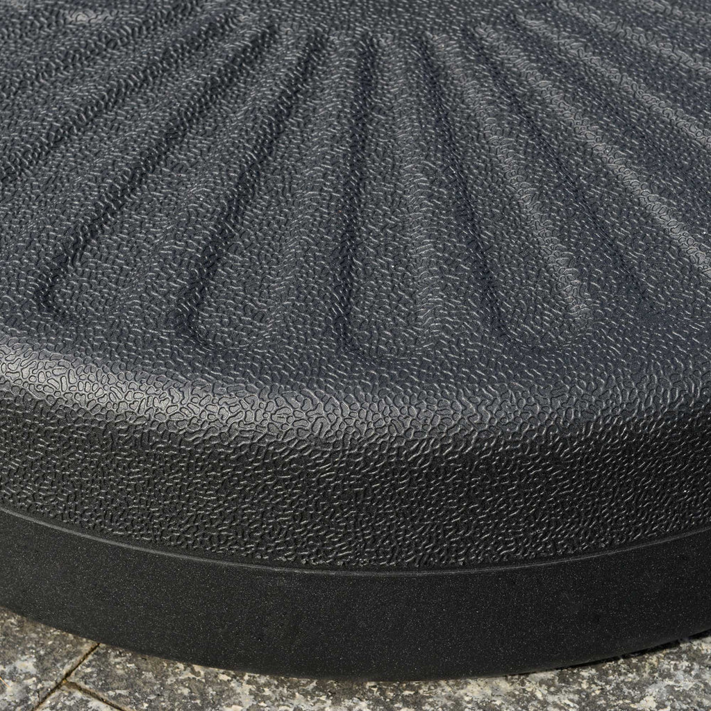 EasyComfort Base parasolvoet Φ3.8 en Φ4.8cm, HDPE zwart