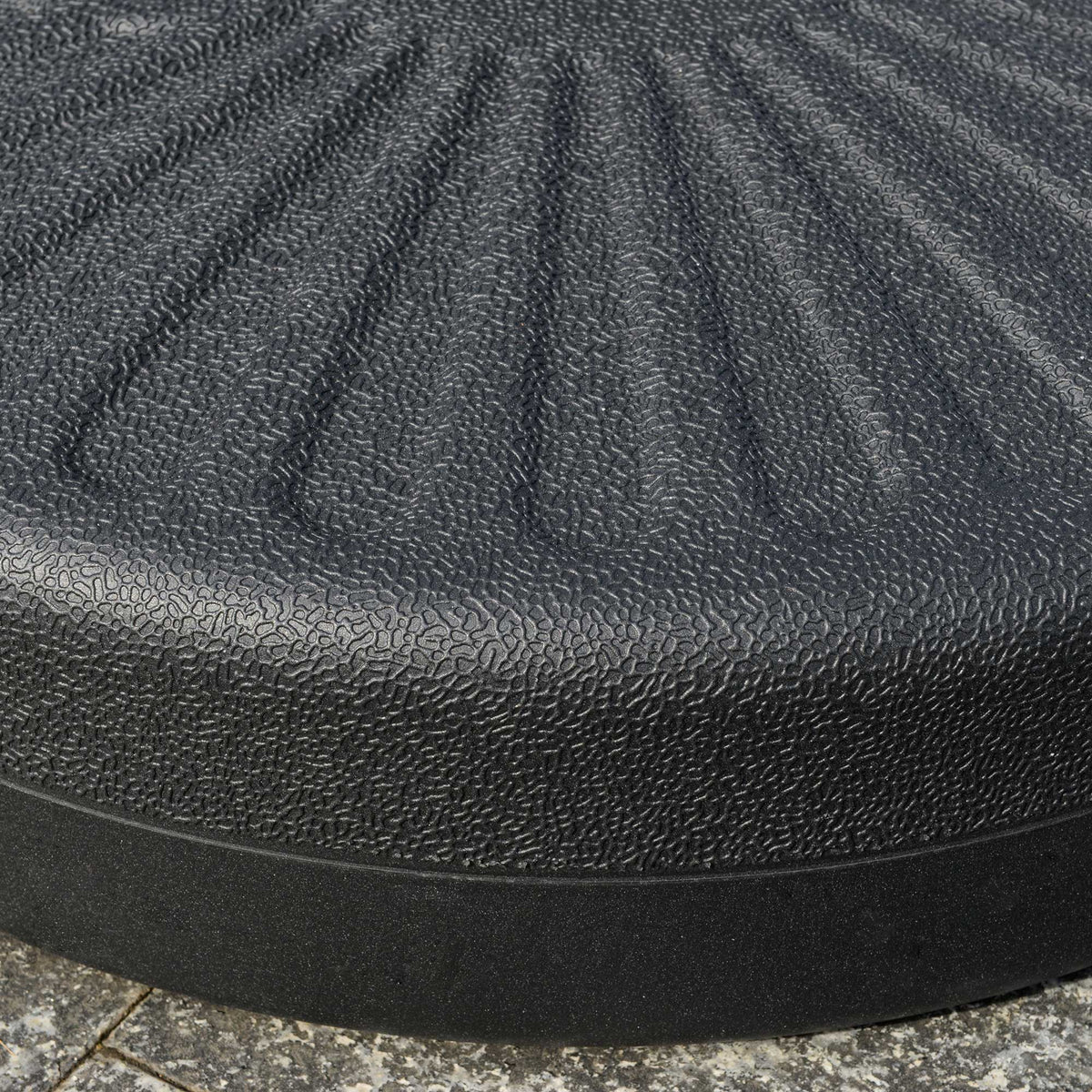 EasyComfort Base parasolvoet Φ3.8 en Φ4.8cm, HDPE zwart