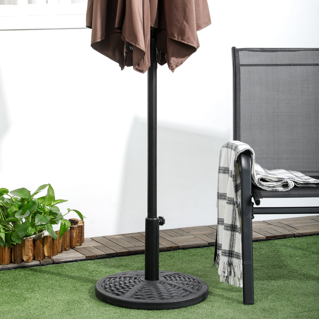 EasyComfort Base parasolvoet rattan Ø45 cm, 9.5 kg