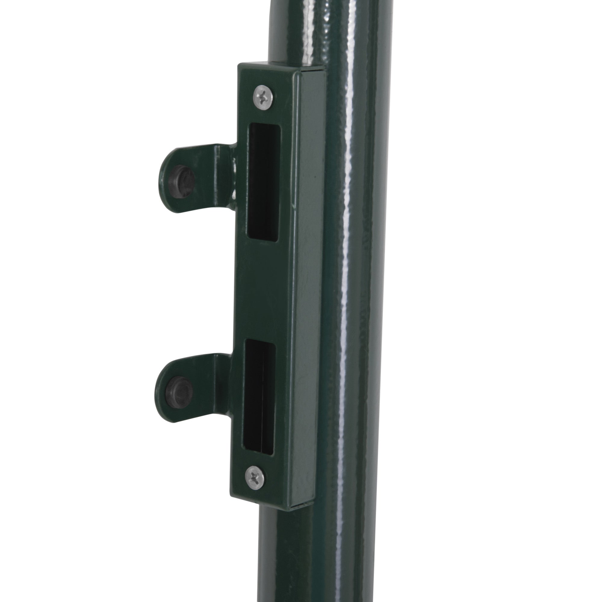 Easycomfort Cancello da Giardino in Acciaio with Serratura e 3 Chiavi, 97x150cm, Verde