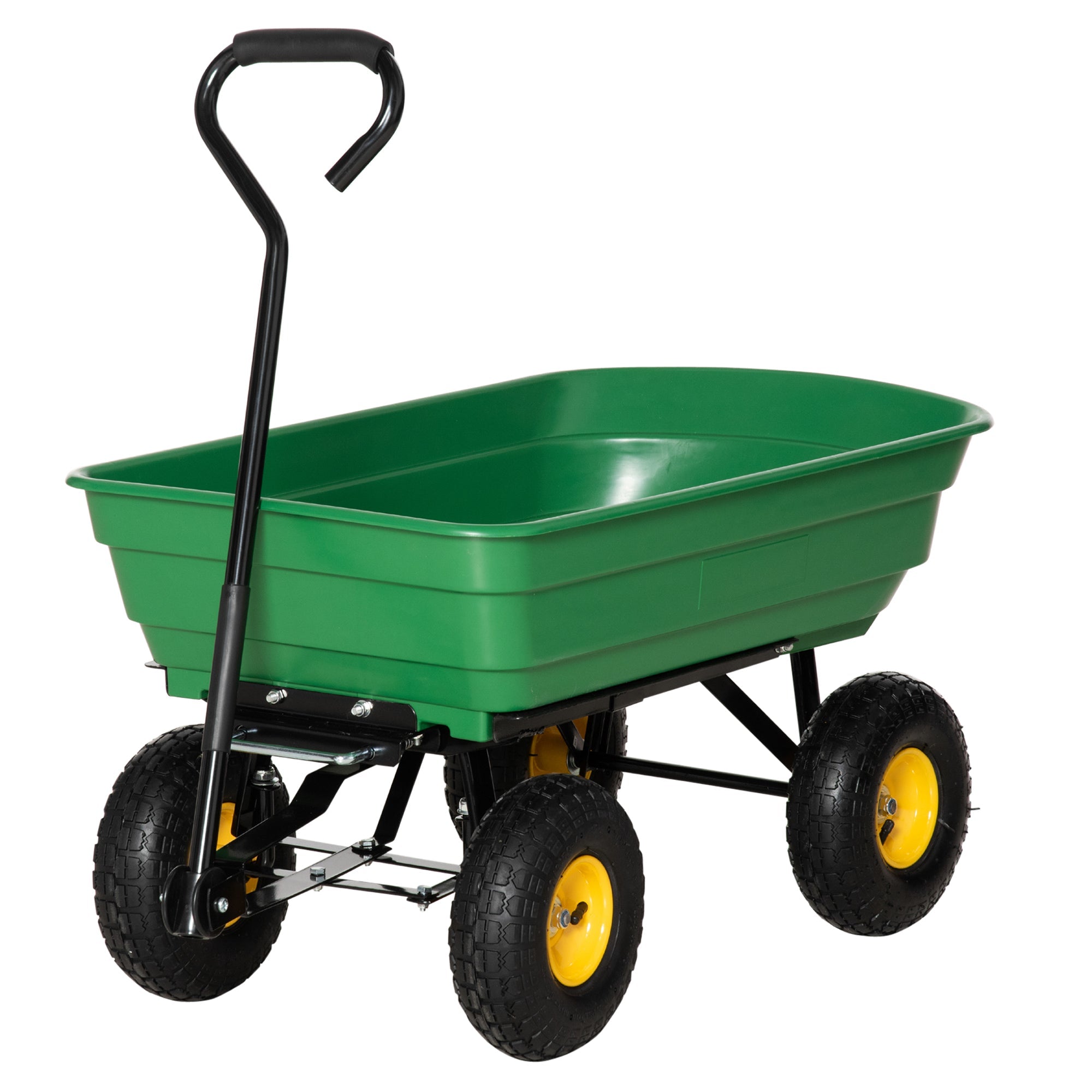 EasyComfort tuinkar 75L - staal/PP, 109x52x94 cm
