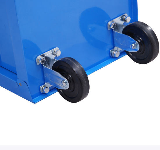 EASYCOMFORT Workshop Trolley with 5 Drawers for Work Tools 67.5x33x77cm
