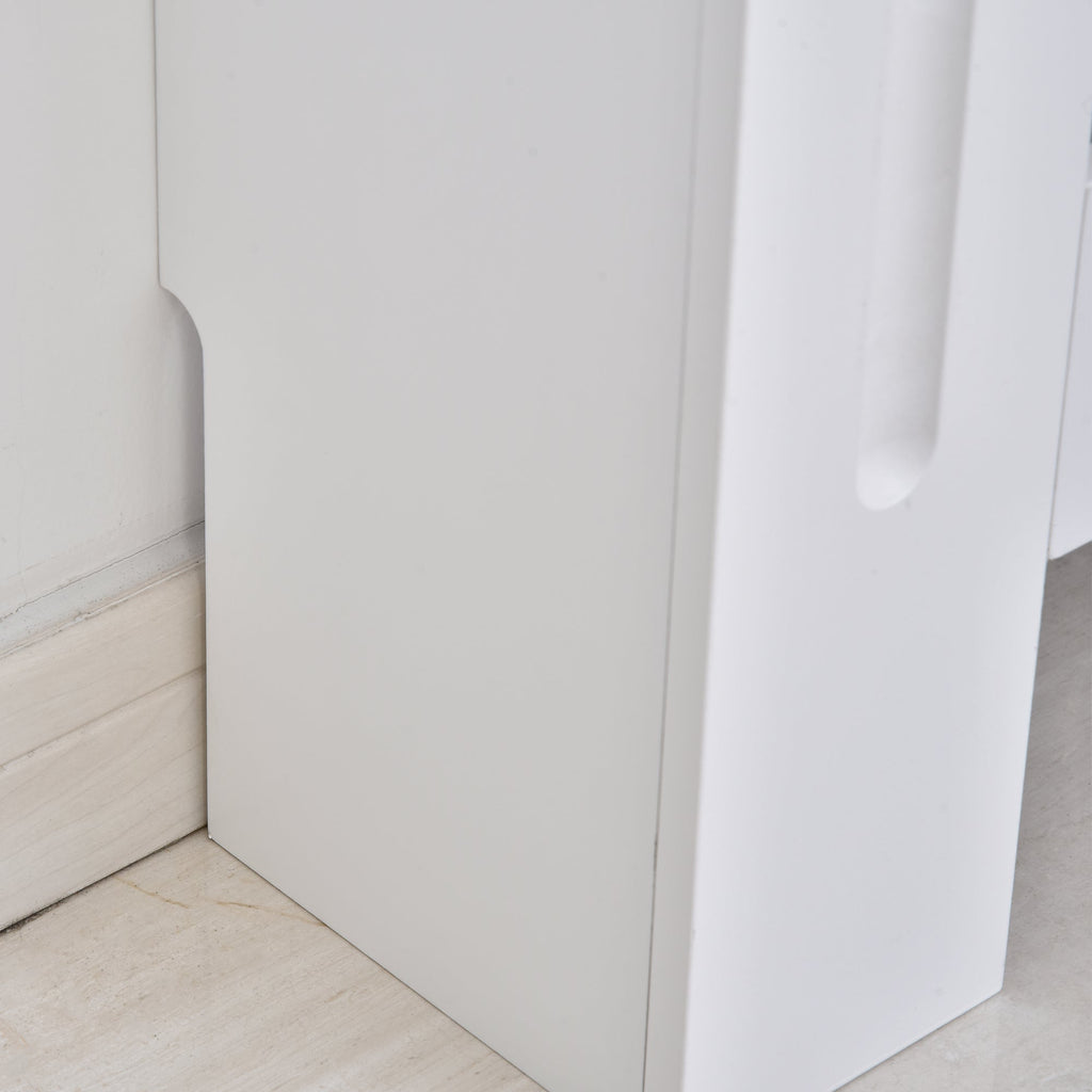 EasyComfort radiatorombouw MDF 152x19x81 cm wit