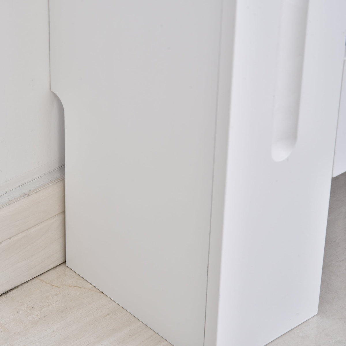 EasyComfort radiatorombouw MDF 152x19x81 cm wit