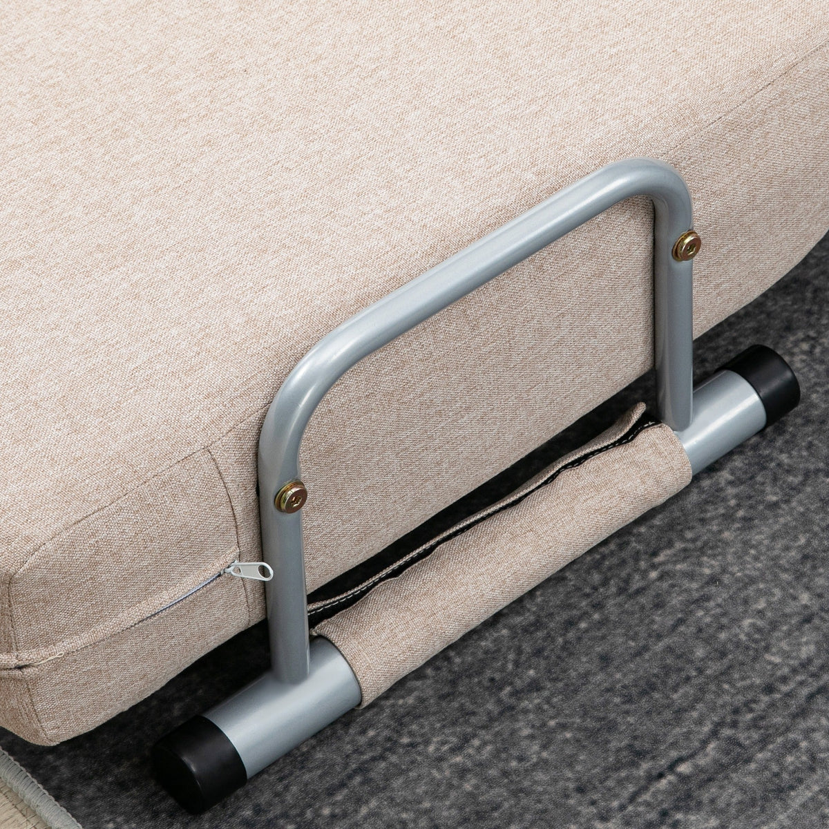 EasyComfort Divano Letto 2-zits slaapbank 3-in-1, 102x82x81 cm, beige