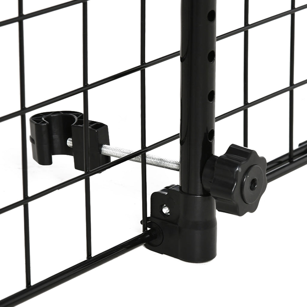 EASYCOMFORT Car Divider for Dogs, Universal Adjustable Barrier, 91-152 x 30 cm, Black