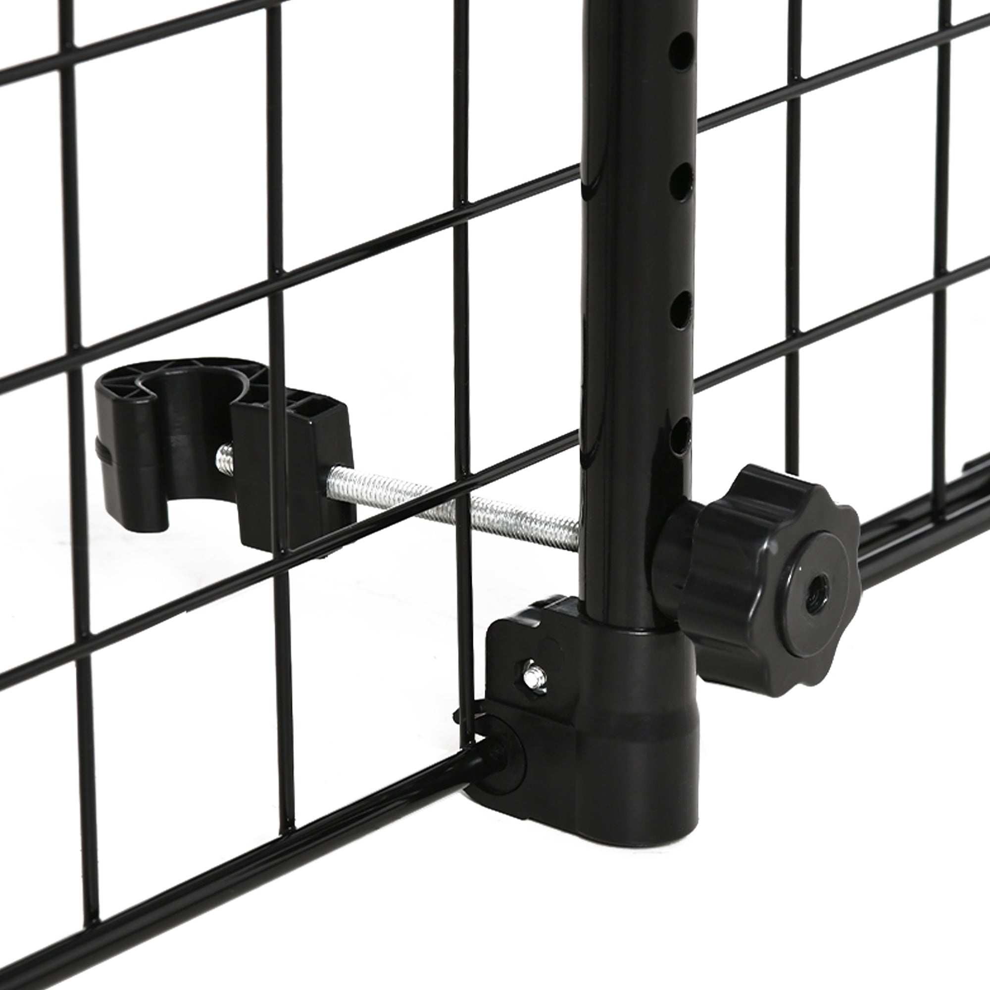 EASYCOMFORT Car Divider for Dogs, Universal Adjustable Barrier, 91-152 x 30 cm, Black