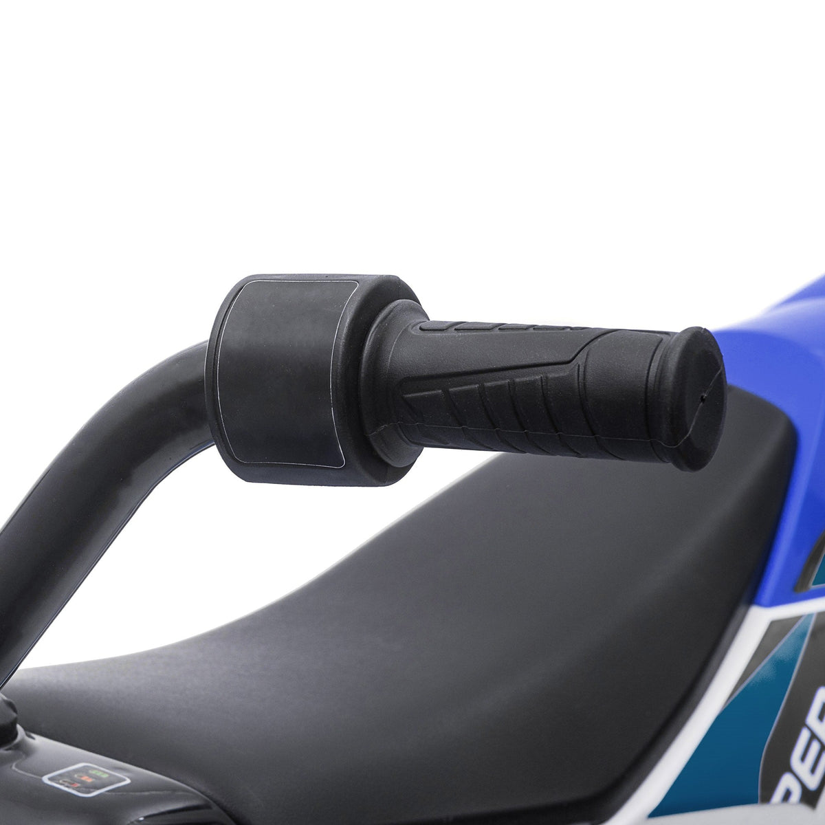 Easycomfort elektrische crossmotor voor kinderen 12V - blauw
