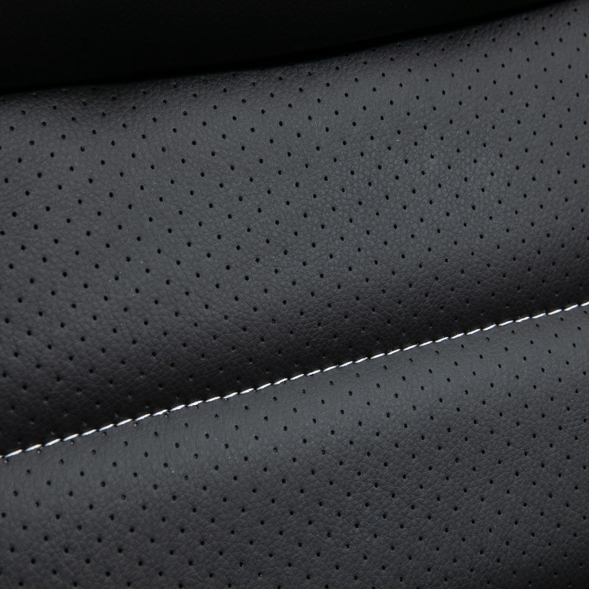 Easycomfort Poltrona Massaggiante da Ufficio a 6 Punti with Altezza Regolabile, in Similpelle Nera, 66x78x112-120 cm