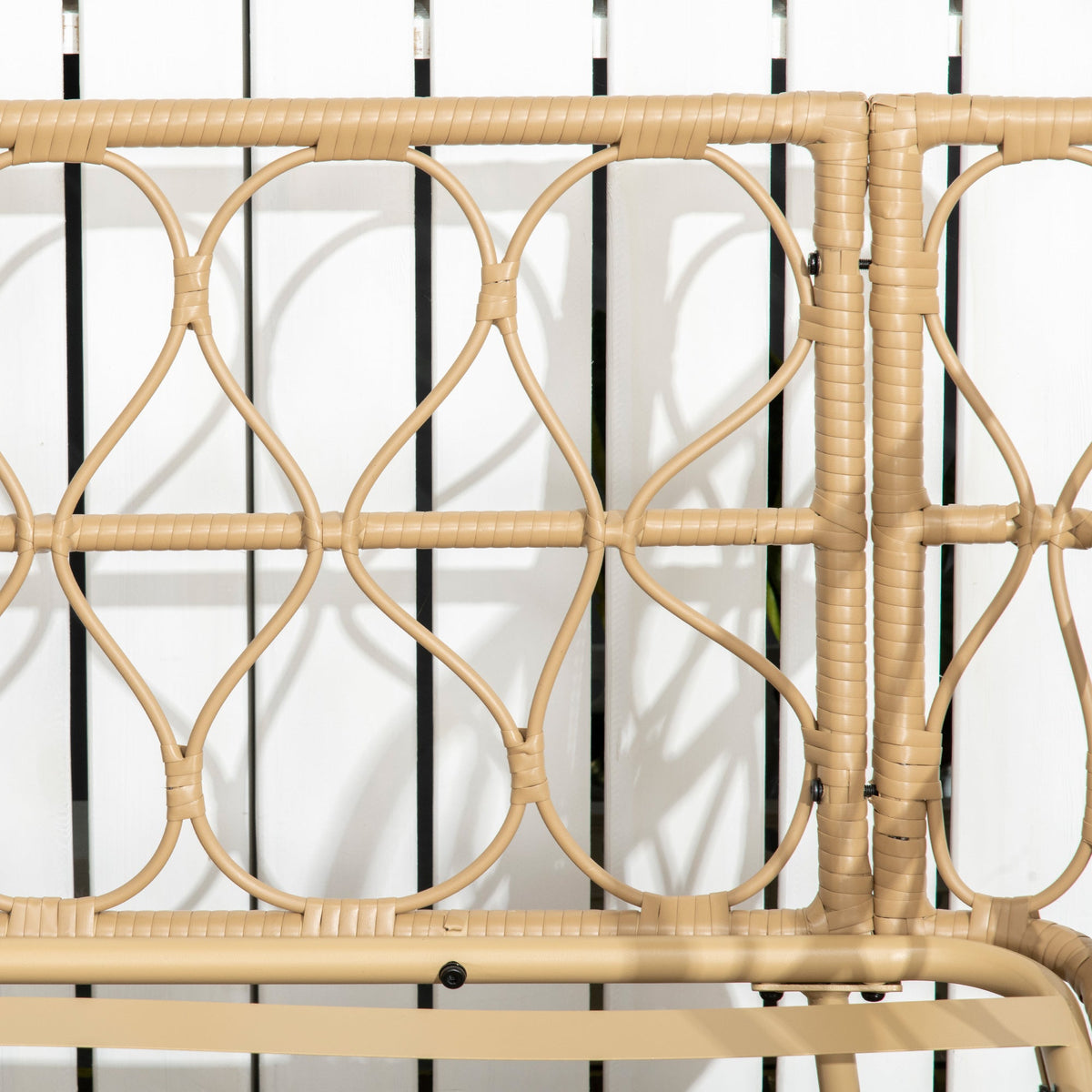 EasyComfort Boho loungeset 2-zits met 2 fauteuils en salontafel