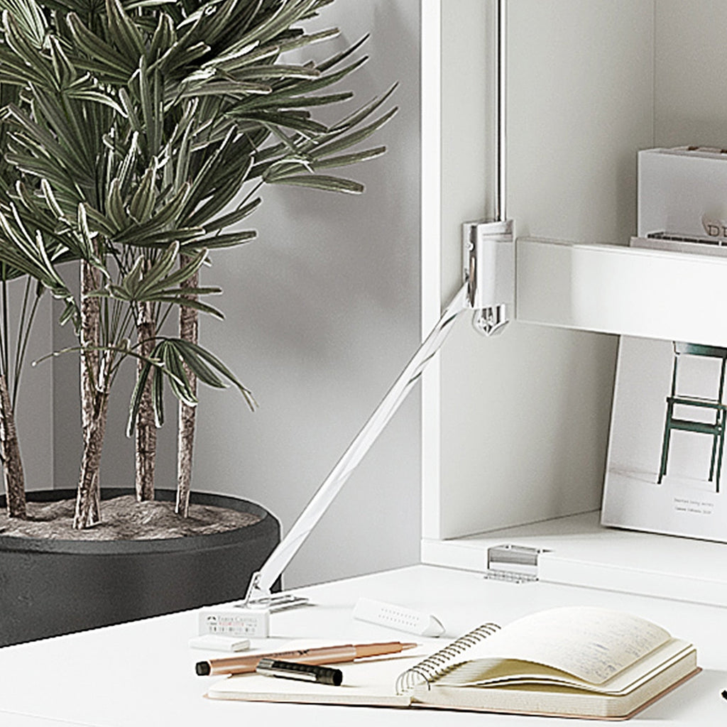 EasyComfort wandbureau opklapbaar met leLPGanken 60x21.5x50 cm wit