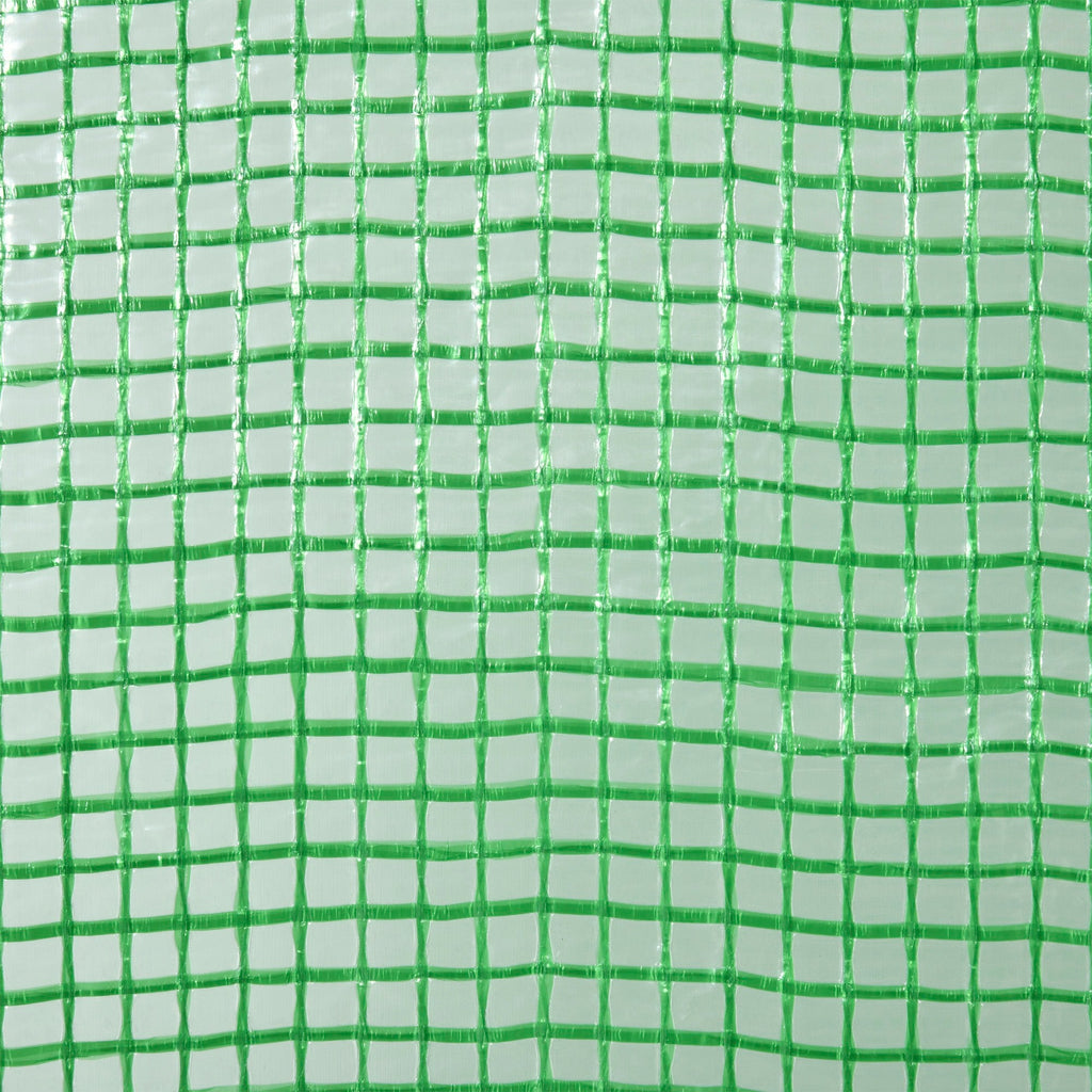 Easycomfort Serra da Giardino with Porta a Cerniera e Presa d'Aria, 4 Funi e Paletti Inclusi, 180x100x168 cm, Verde