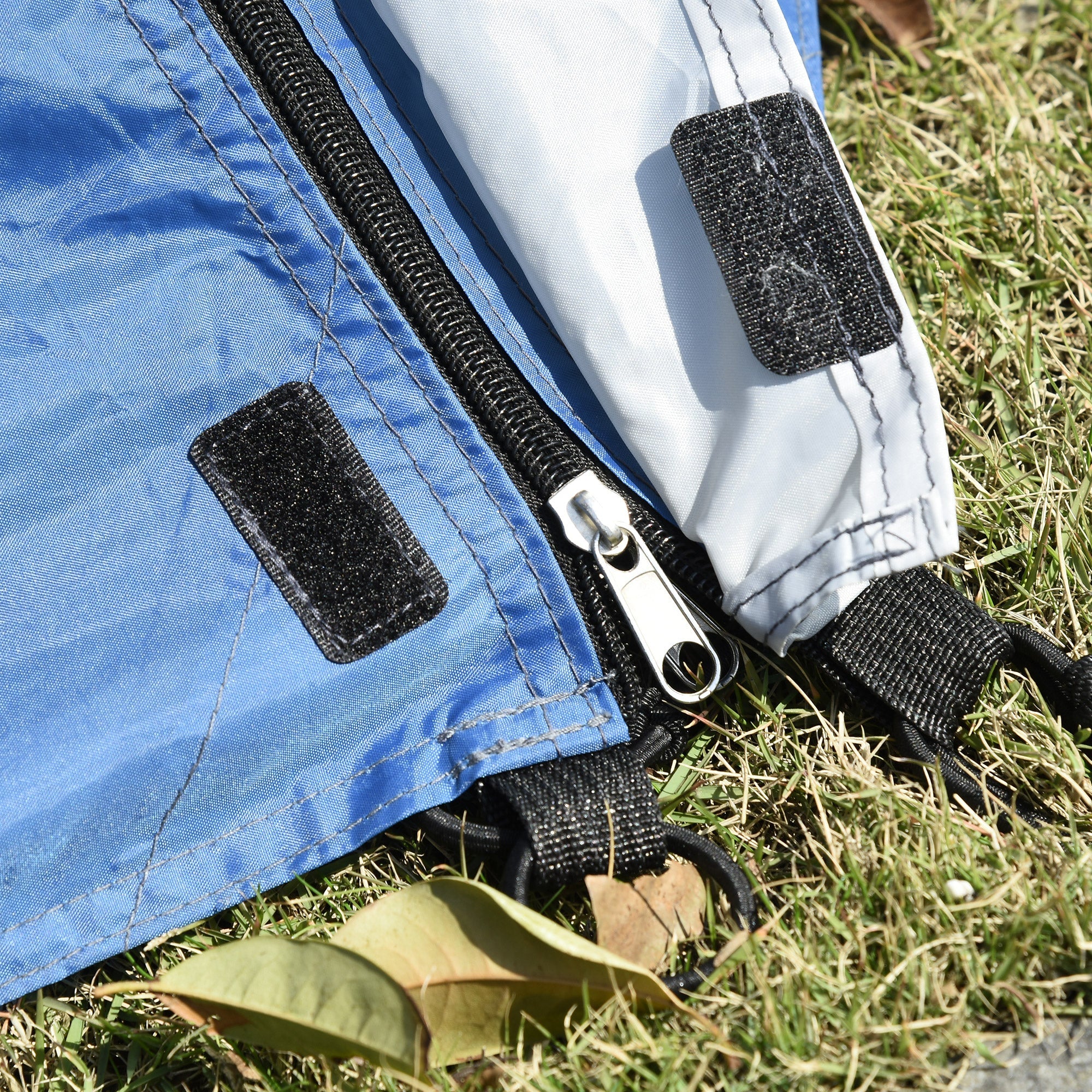 Easycomfort Tenda da Campeggio in Poliestere e Tessuto Oxford con Gancio Interno e Finestre a Rete, 265x140x95 cm
