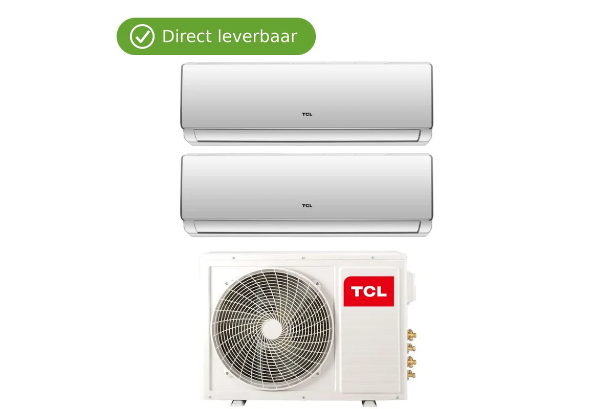 TCL ELITE F2 dual-split airconditioner 9.000+12.000 BTU (MT1821, R32, Wi‑Fi)