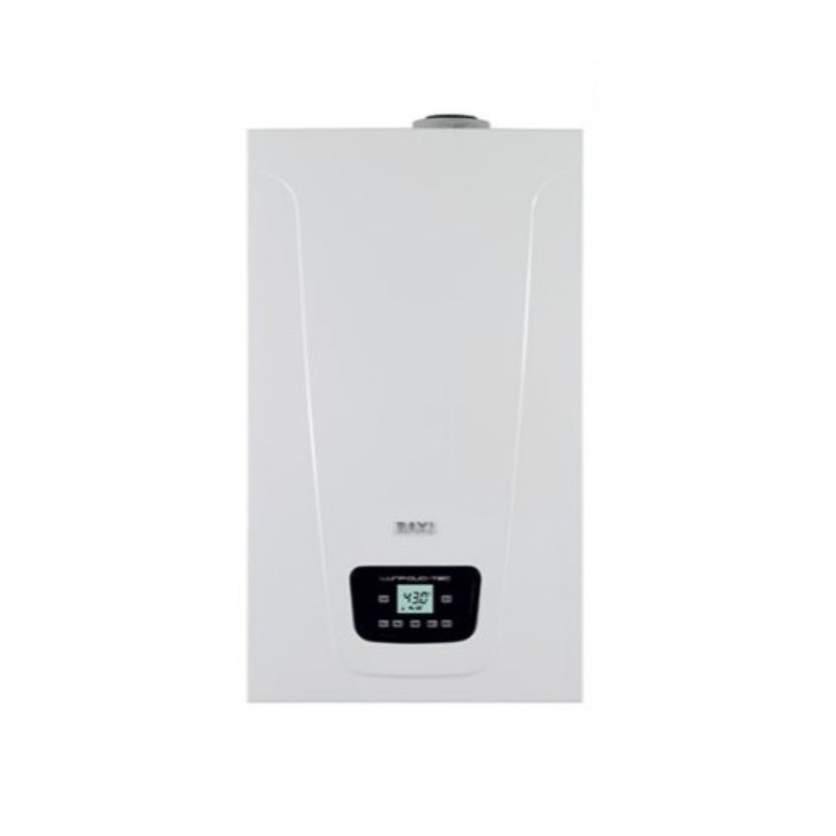 Ketel met condensatie Baxi Luna Duo-tec E 33 Low NOx op aardgas/LPG compleet met rookgasafvoerkit.