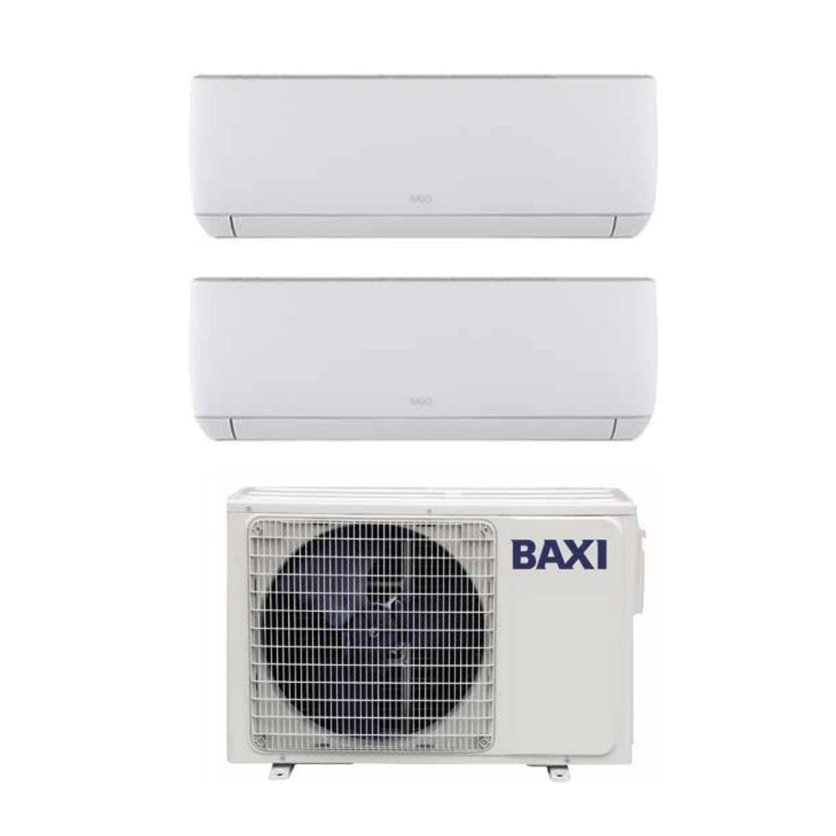Airconditioner Baxi Dual Split Inverter Serie Astra 7+7 met LSGT40-2M R-32 WiFi Optioneel 7000+7000 - Nieuwigheid.