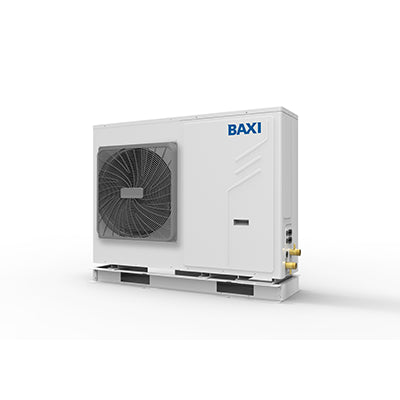 Alleenstaande luchtwater-warmtepomp met omkeerbare Baxi AURIGA 5M R-32-monofasenregeling A7749305 Compleet