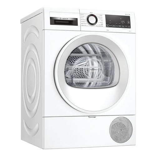 Droogkast Met Warmtepomp Bosch SERIE 6 WQG233D1IT 8 kg Klasse A+++(2021) Auto Dry (A84,2xL59,8xP61,3) SensitiveDrying Systeem Wit