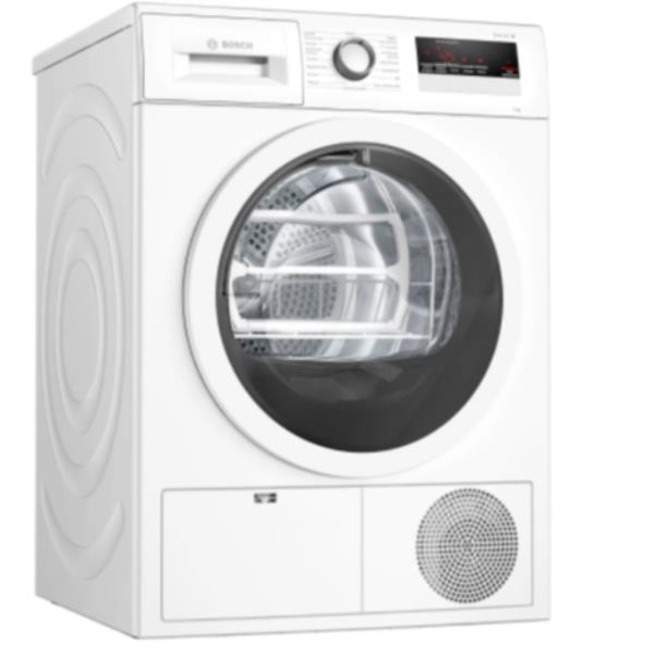 Wasdroger met warmtepomp en frontlader Bosch 7 kg WTH85V17IT EasyClean Sensitive Drying System (H84,2xB59,8xD59,9) energieklasse A++.