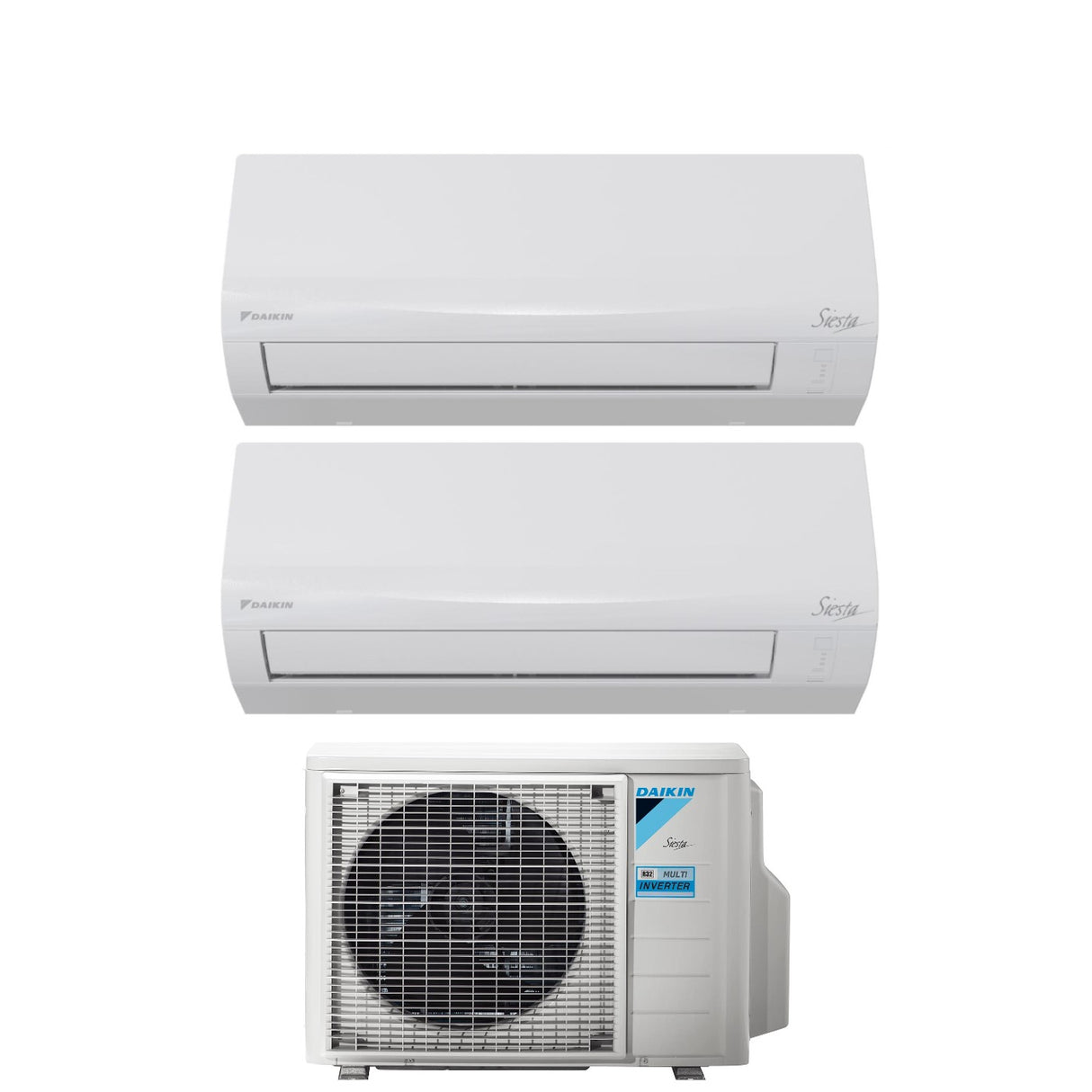Airconditioner Daikin Dual Split Inverter serie SIESTA 9 + 12 met 2AMXF50A R-32 en geïntegreerde Wi-Fi 9000+12000