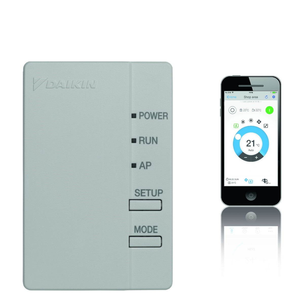 WiFi-interface controle voor Daikin airconditioners BRP069C47