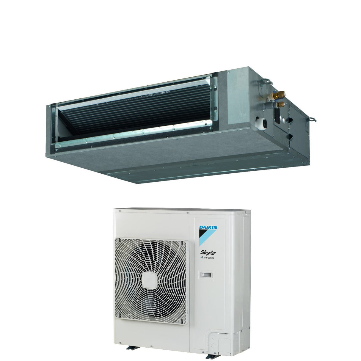 Airconditioner Daikin Bluevolution Kanaliseerbaar Kanaliseerbaar Gemiddelde Opvoerhoogte 24000 Btu FBA71A + RZASG71MV1 Eenfasig R-32 Wi-Fi Optioneel