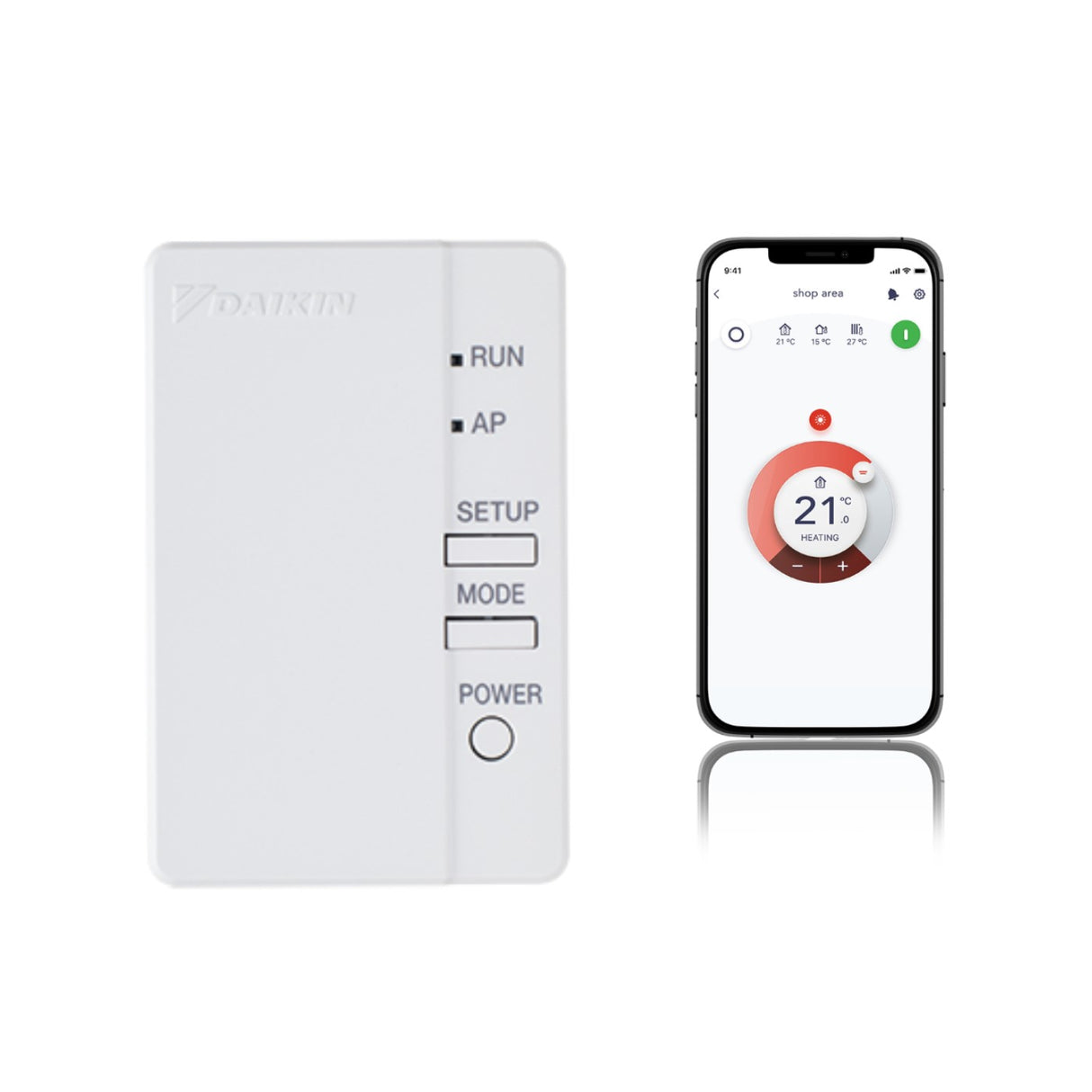 WiFi-interfacecontrole voor Daikin airconditioners BRP069C82