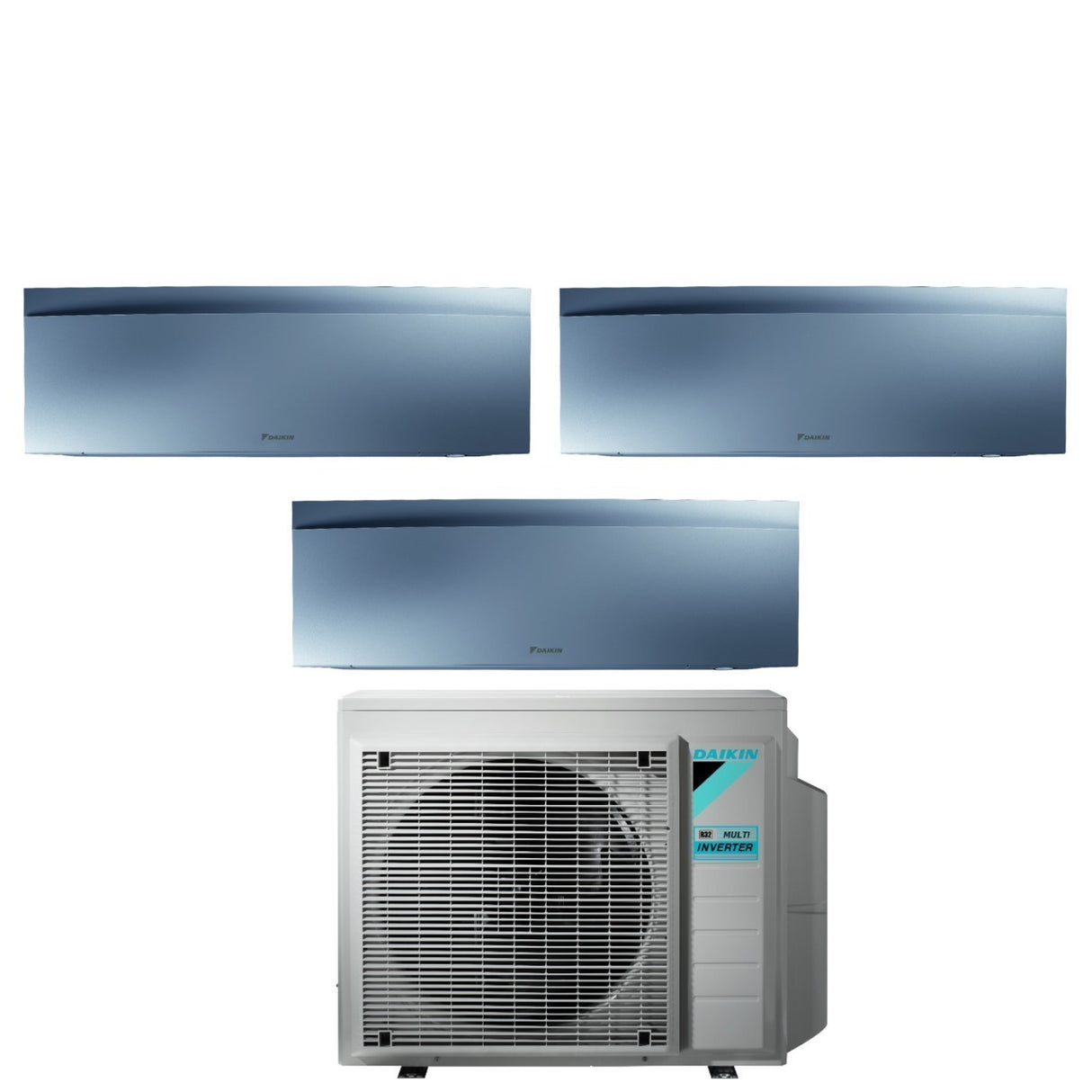 Climatizzatore Condizionatore Daikin Bluevolution Trial Split Inverter serie EMURA SILVER III 12+12+12 con 3MXM68N R-32 Wi-Fi Integrato 12000+12000+12000 Colore Argento - Garanzia Italiana in Dutch is Airconditioner Daikin Bluevolution Trial Split Inverter serie EMURA SILVER III 12+12+12 met 3MXM68N R-32 Ingebouwde Wi-Fi 12000+12000+12000 Zilverkleurig - Italiaanse garantie.