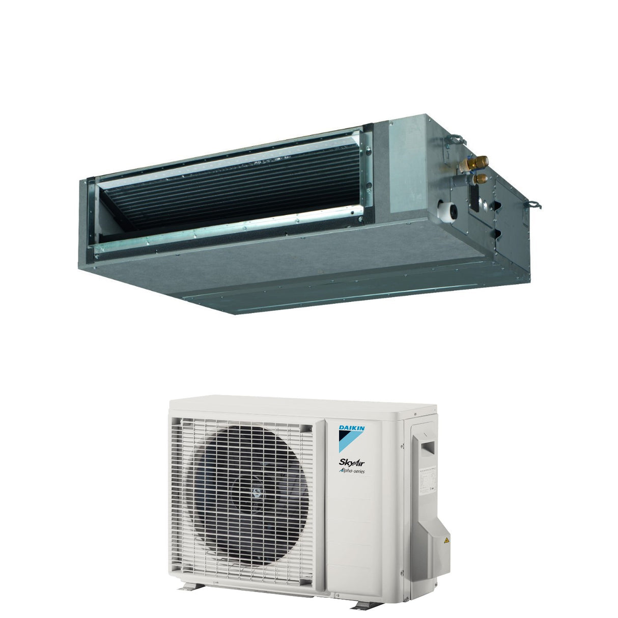 Airconditioner Daikin Bluevolution Kanalisiert Mittlere Ausgangsleistung 21000 Btu FBA60A + RZAG60A Einphasig R-32 Wi-Fi Optional
