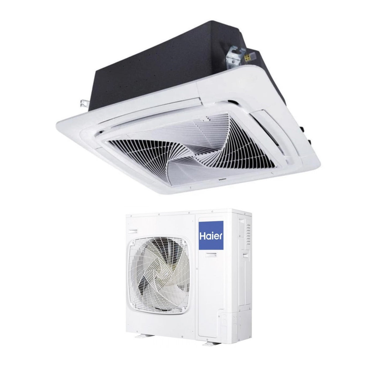 airconditioner-airconditioner-haier-cassette-90x90-round-flow-48000-btu-abh140k1erg-enkele-fase-r-32-wifi-optioneel-zonder-sensorpaneel-bekabelde-bediening-haier-yr-e16b