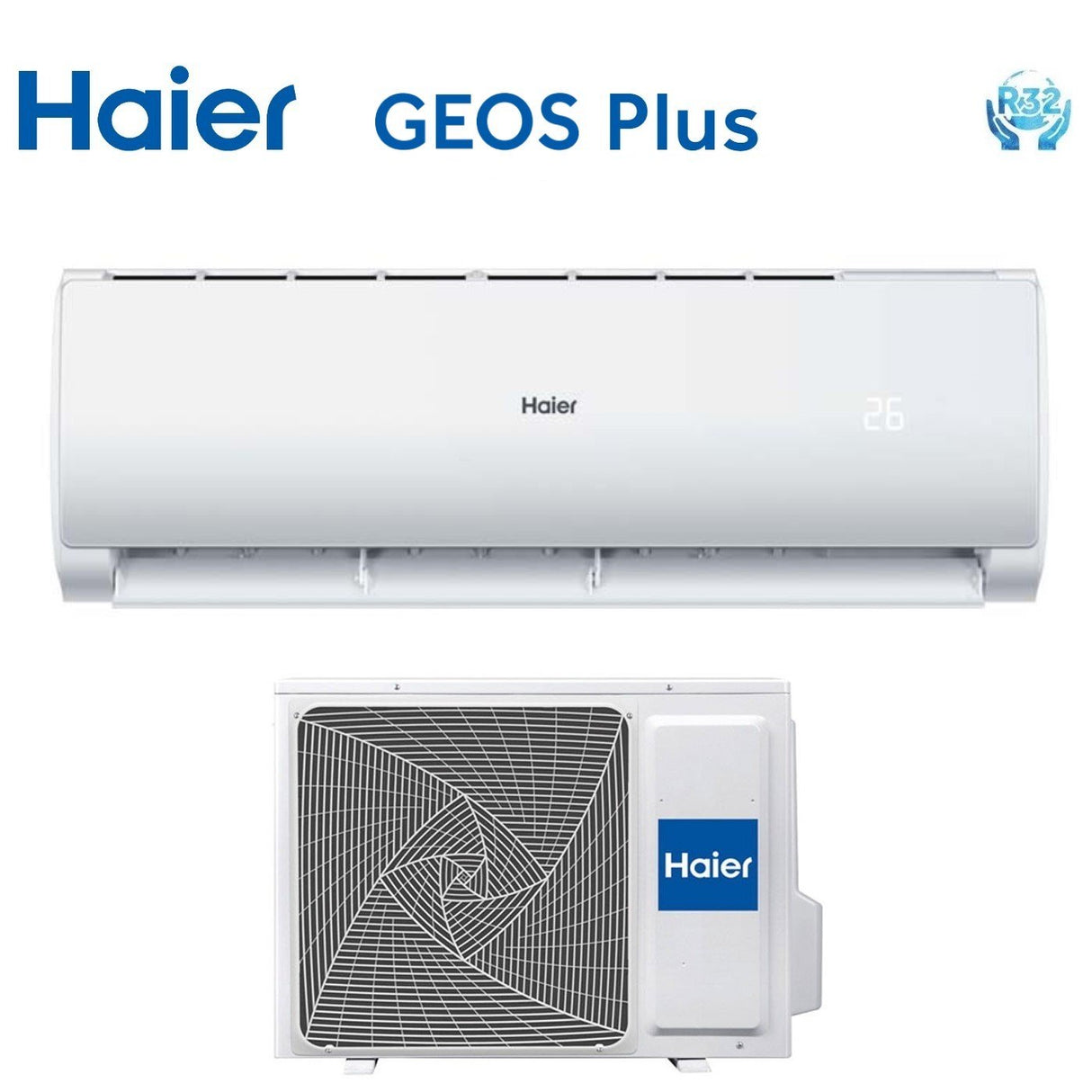 Airconditioner Haier Inverter serie GEOS PLUS 18000 Btu AS50TDMHRA R-32 Energietabel A++/A+