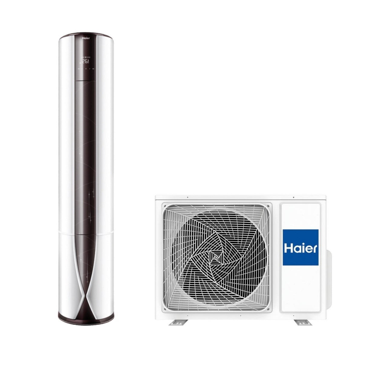 Haier kolom-airconditioner met Zun-inverter, 24.000 BTU, AP71DFCHRA, R32, wifi-geïntegreerd, klasse A, met afstandsbediening inbegrepen