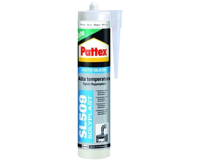 PATTEX SL509 ALTA TEMP.ROSSO ML.300 translates to PATTEX SL509 HOGE TEMPERATUUR ROOD ML.300 in Dutch.