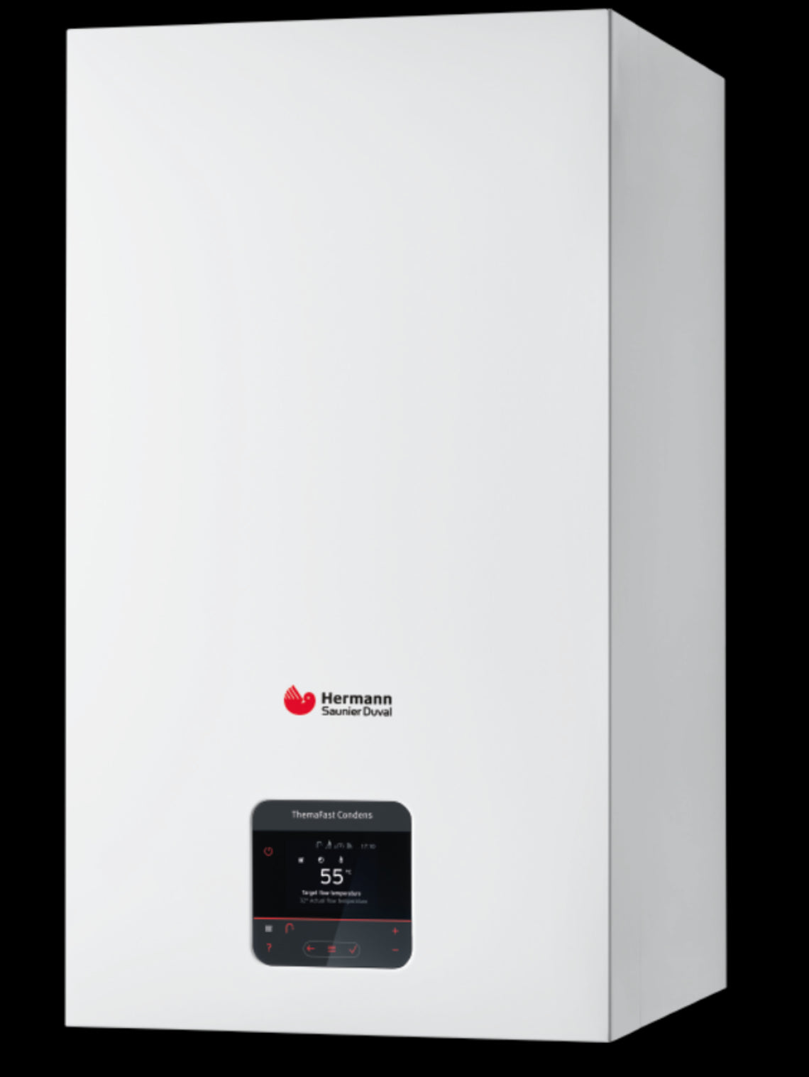 Condensatieketel Hermann Saunier Duval THEMAFAST CONDENS 25 CS/1 Met Geïntegreerde Wifi Methaan/LPG Low NOx Compleet met Rookgasafvoerset