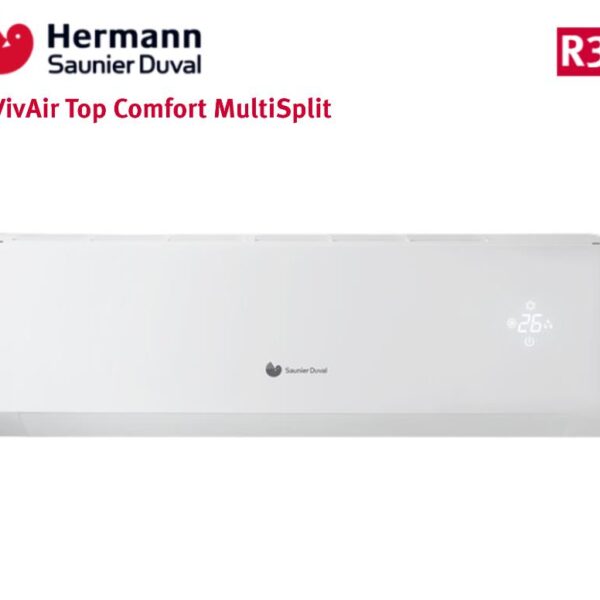 Binnenwandunit Hermann Saunier Duval VivAir Top Comfort Serie 9000 Btu SDH20-025 R-32 - Nieuw